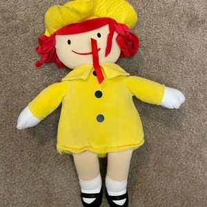 Madeline Kohl's Cares Doll Stuffed Plush Yellow Coat Hat